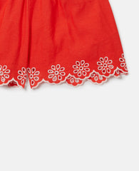 Scallop Trim Shorts