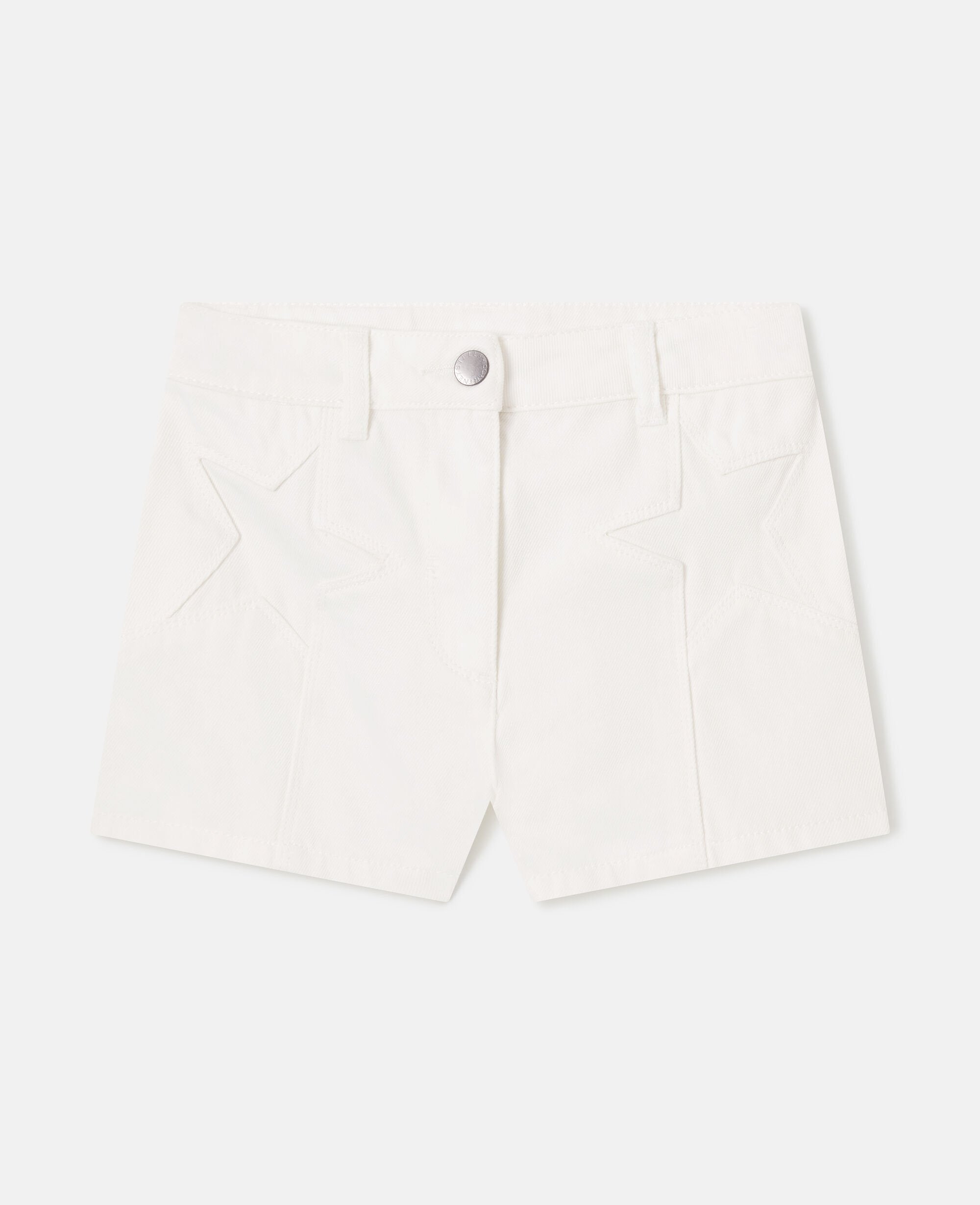 Star Graphic Gabardine Shorts
