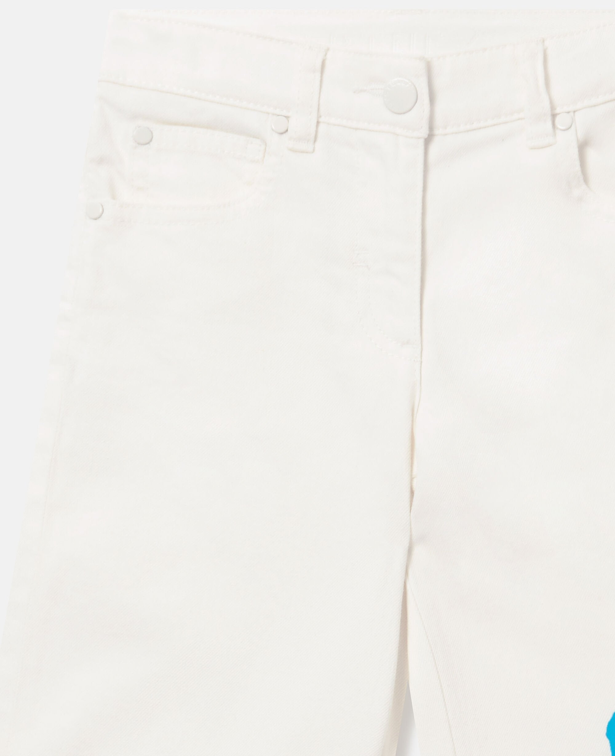 Floral Gabardine Pants