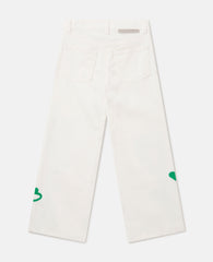 Floral Gabardine Pants