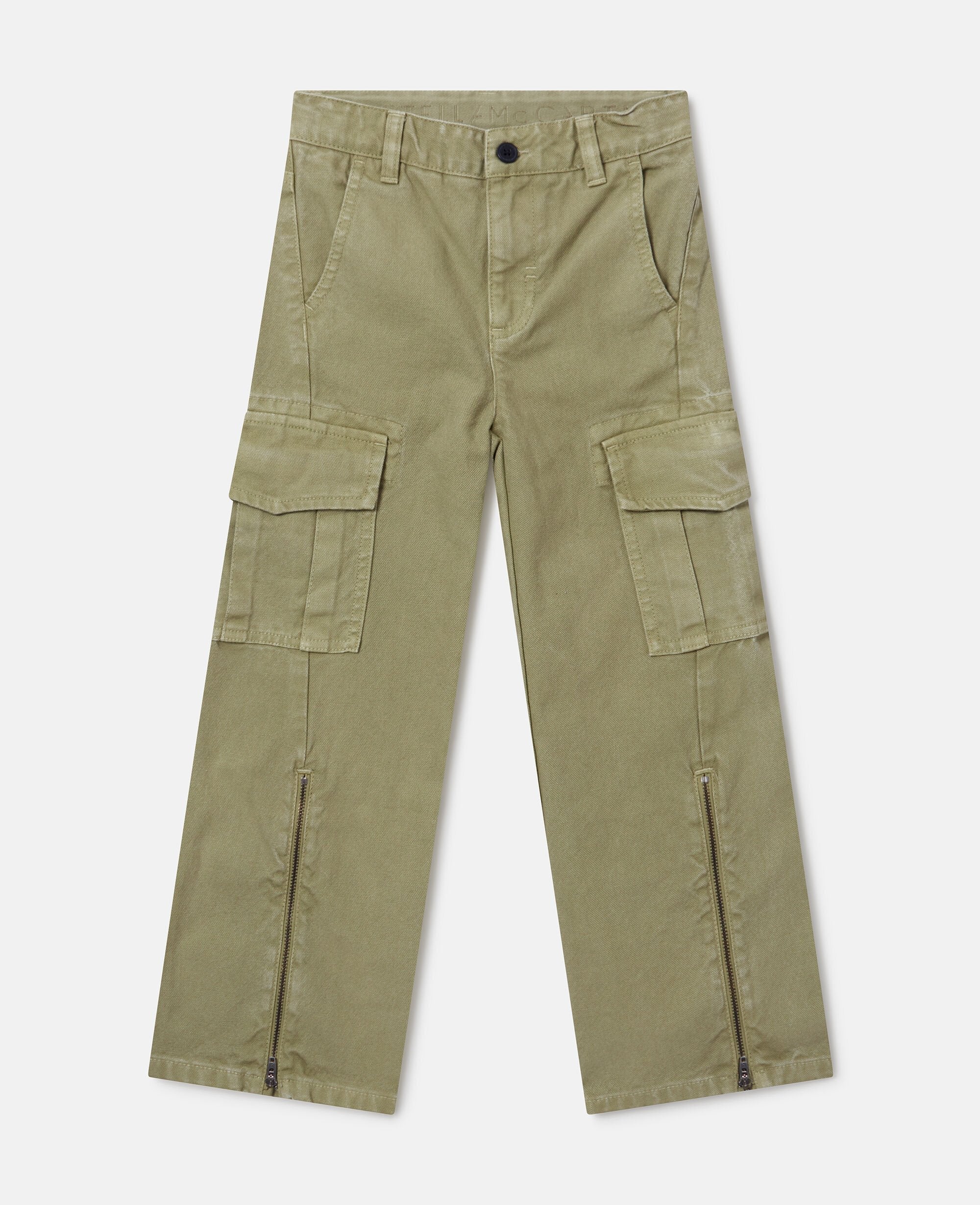 Zipper Detail Pants