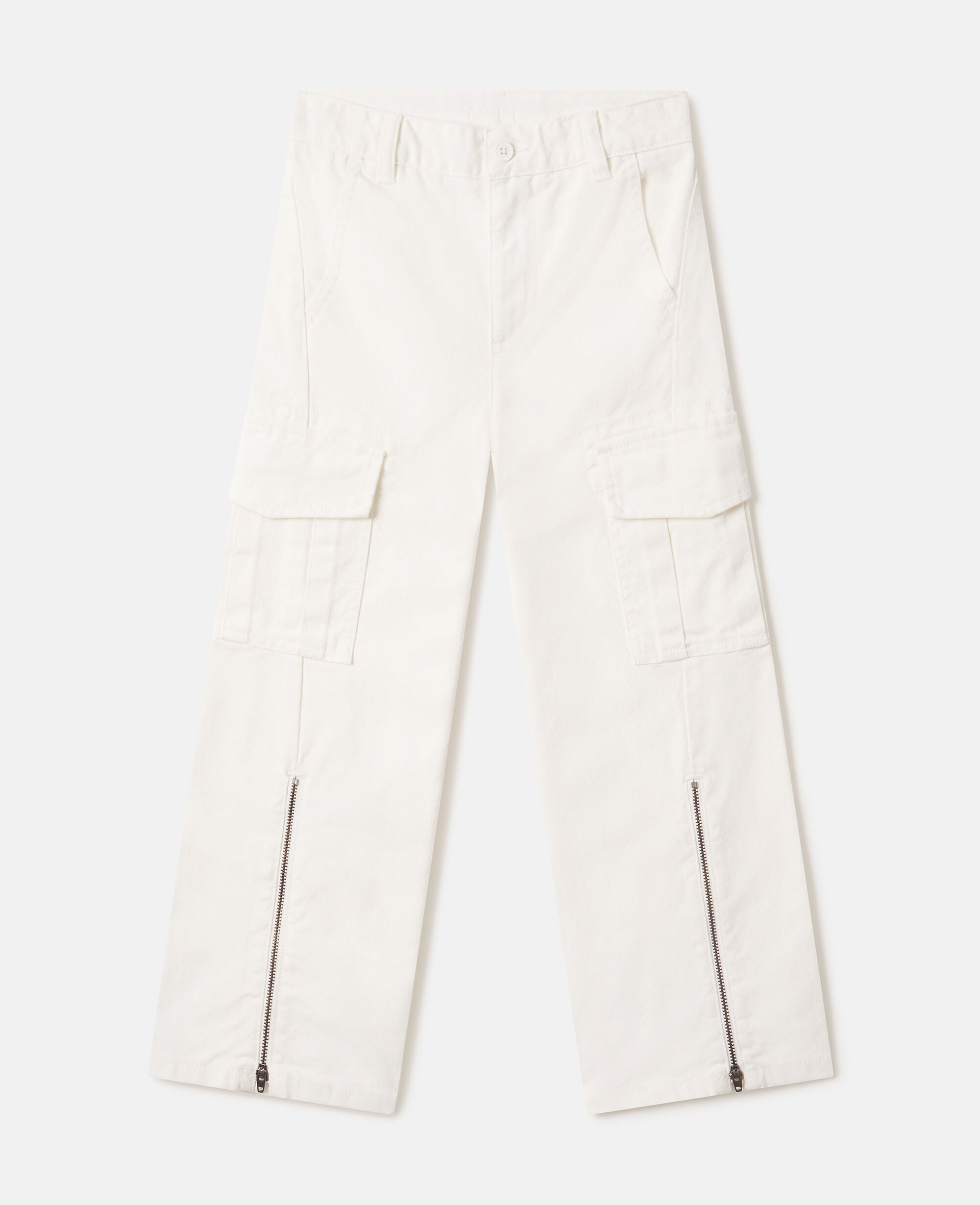 Zipper Detail Pants