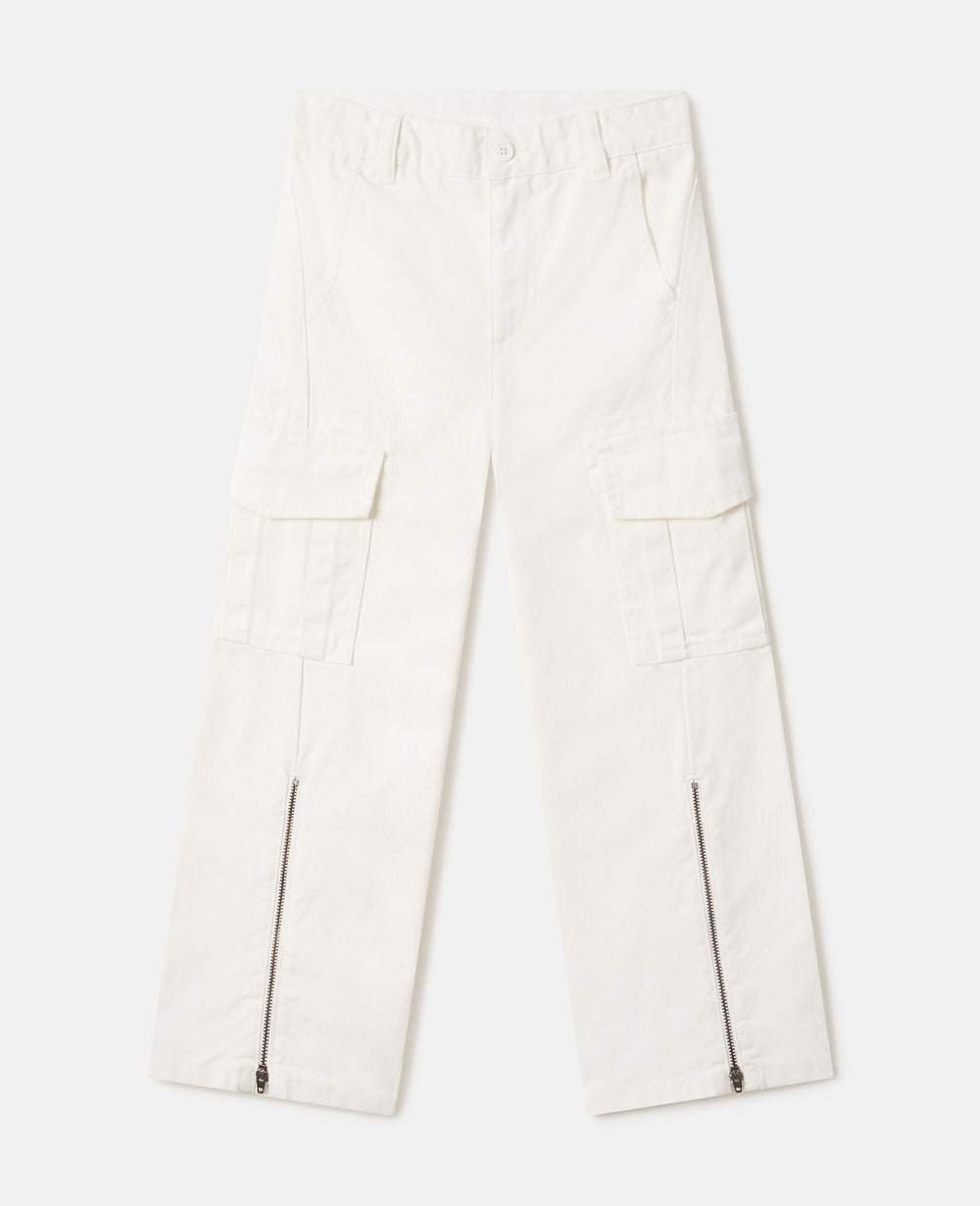 Zipper Detail Pants