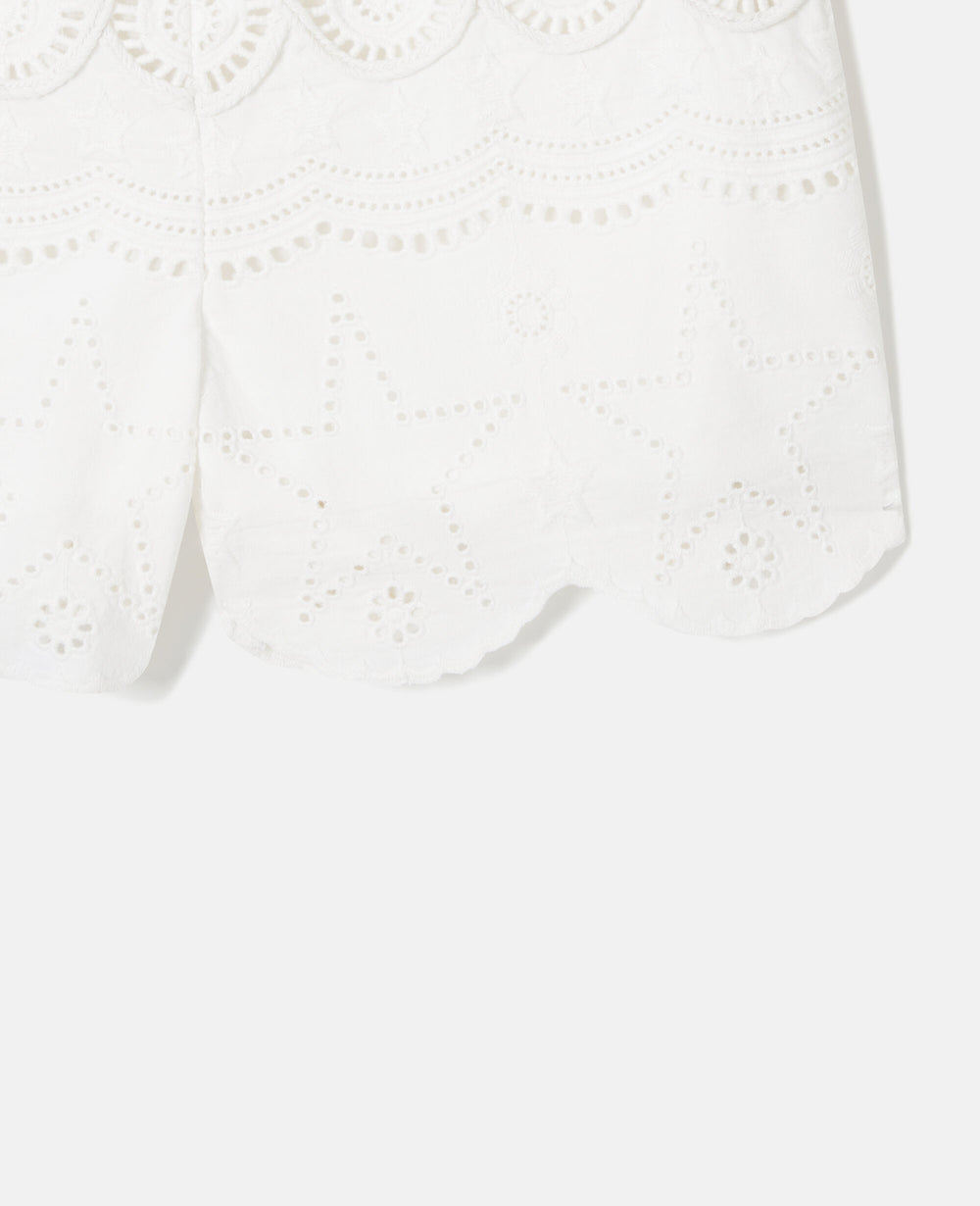 Cotton Poplin Shorts
