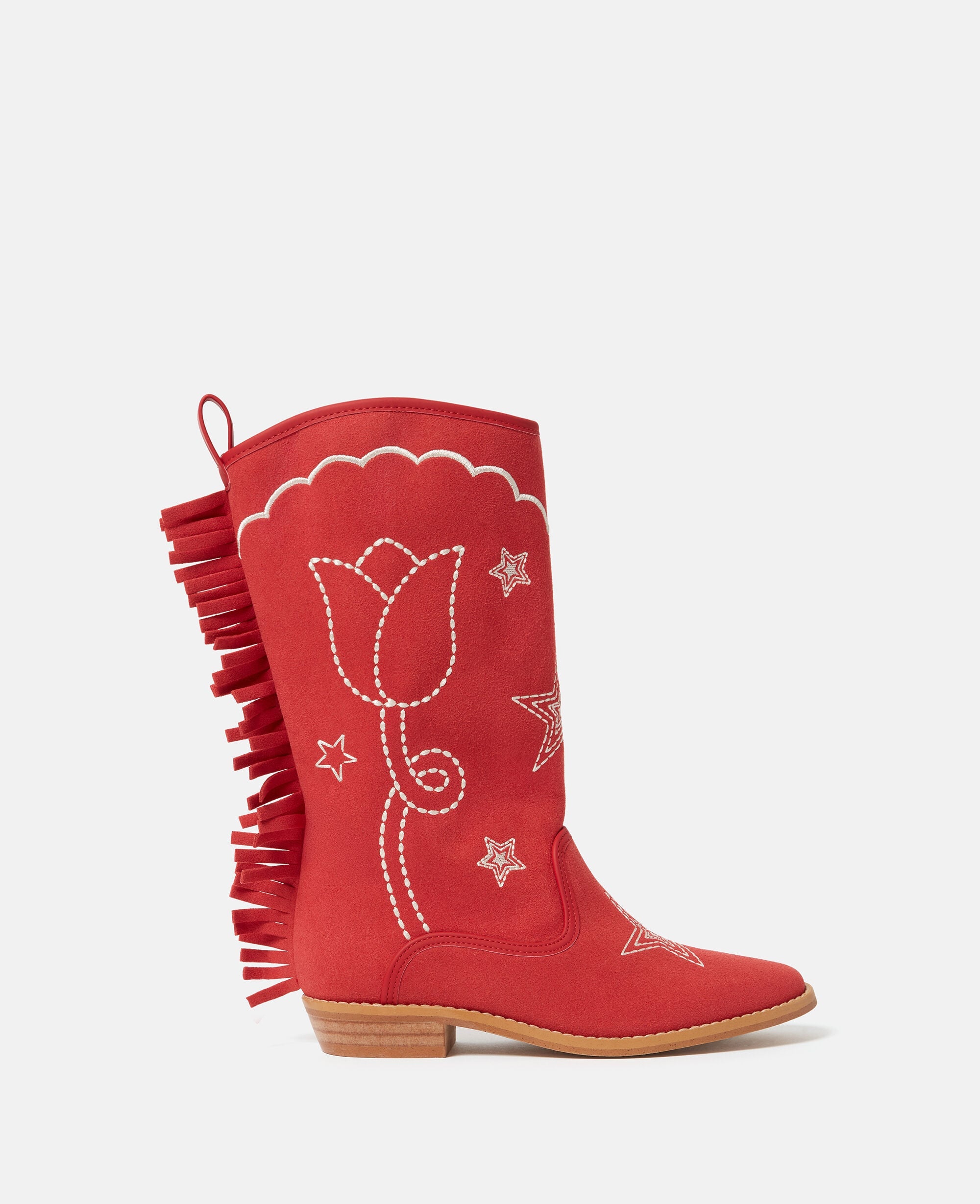 Star Motif Western Boots