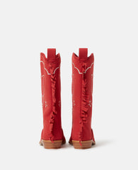 Star Motif Western Boots