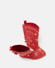 Star Motif Western Boots