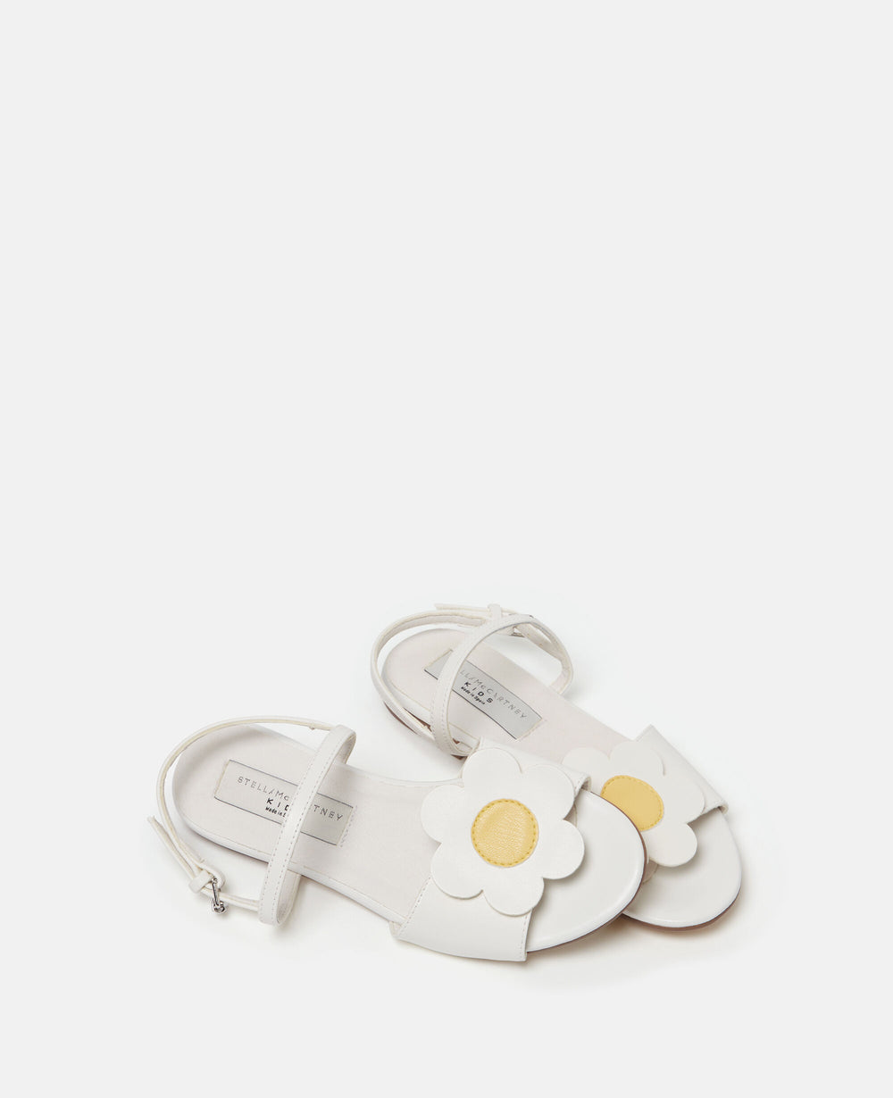 Daisy Detail Strappy Sandals