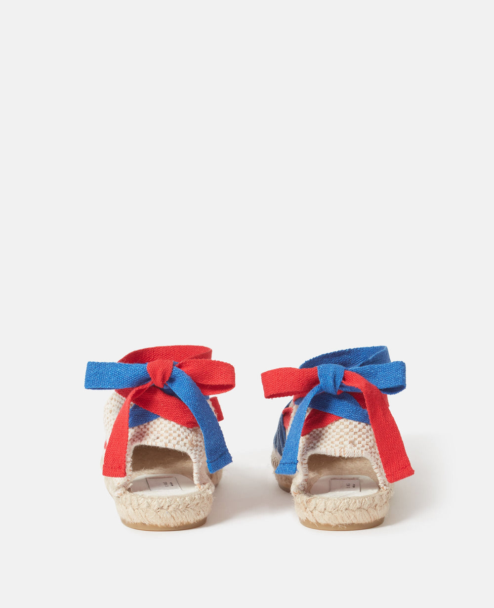 Lace-Up Espadrille Sandals