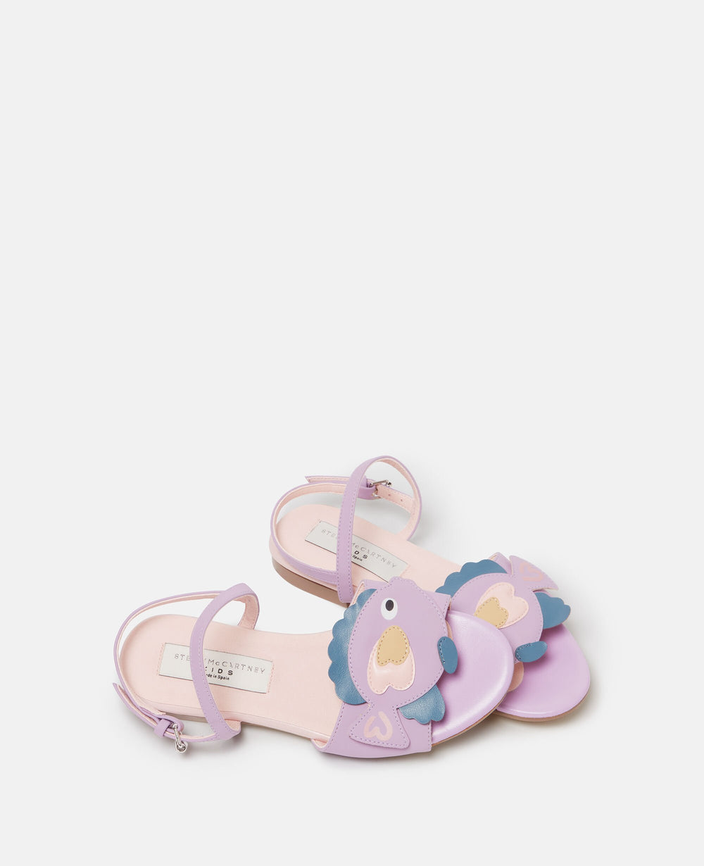 Fish Motif Strappy Sandals