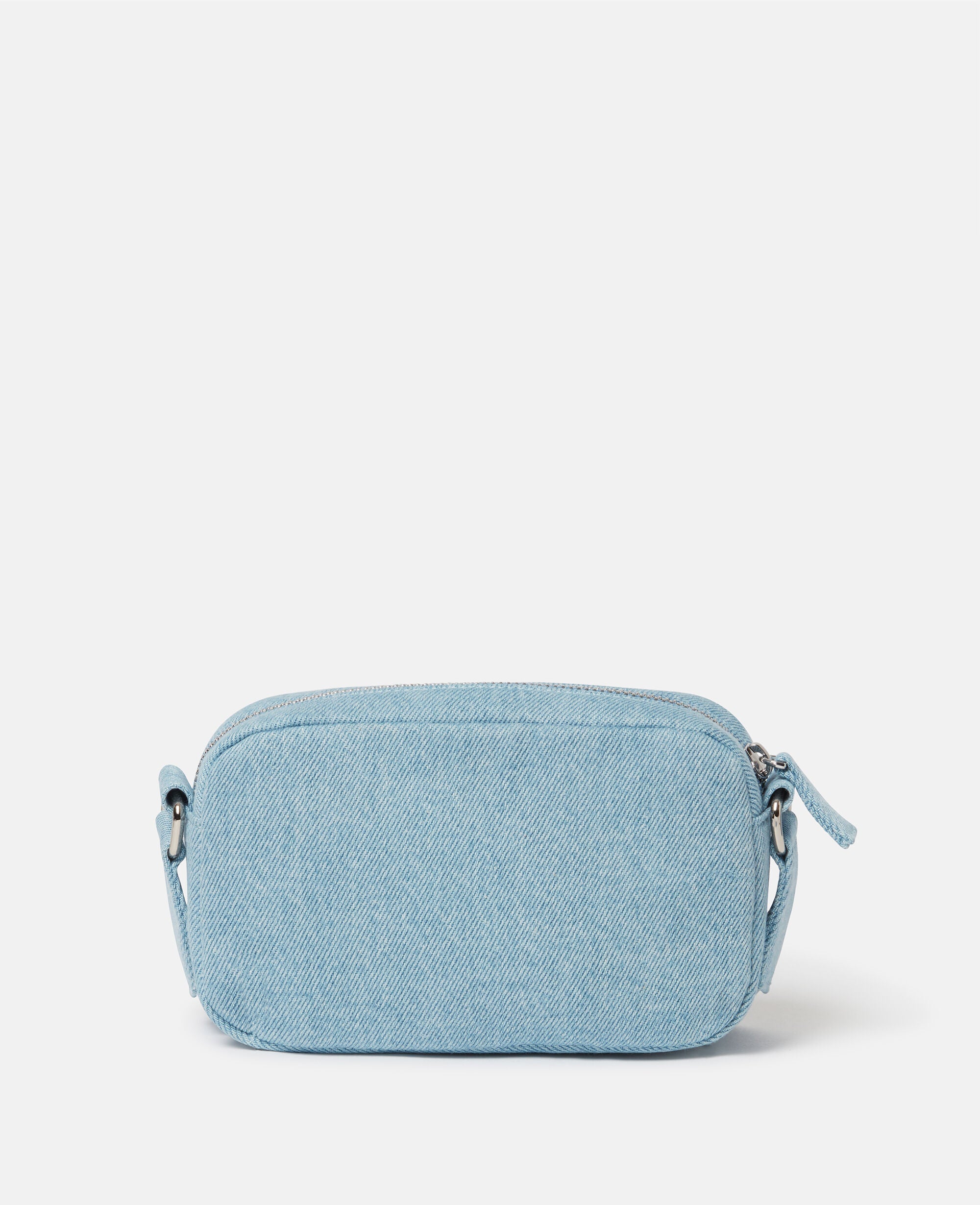 Star Motif Denim Crossbody Bag