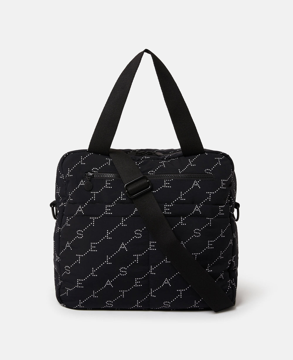 Logo Print Diaper Tote Bag