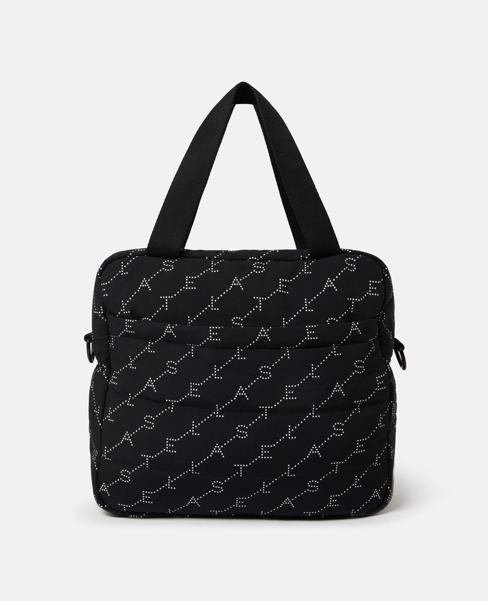 Logo Print Diaper Tote Bag