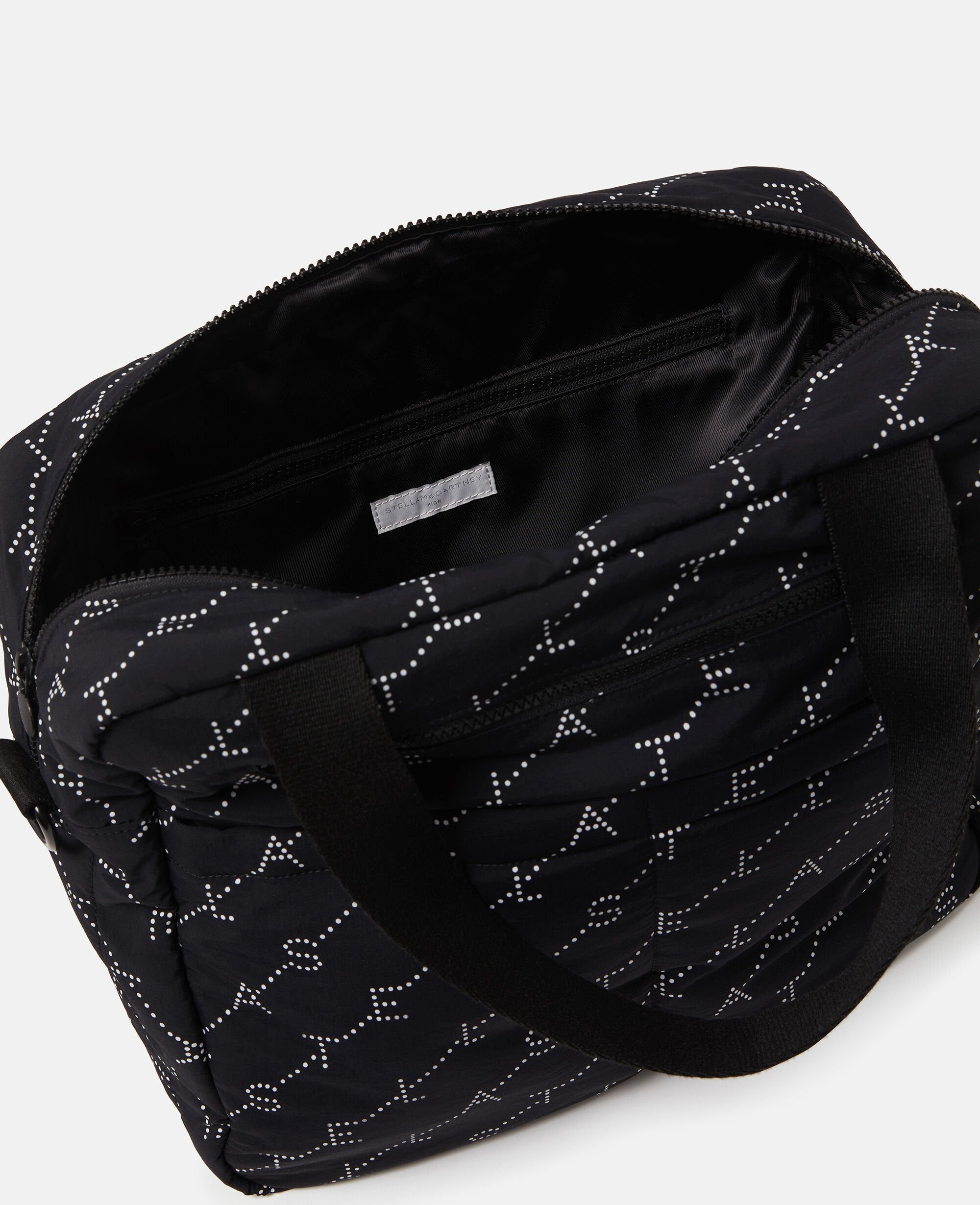 Logo Print Diaper Tote Bag