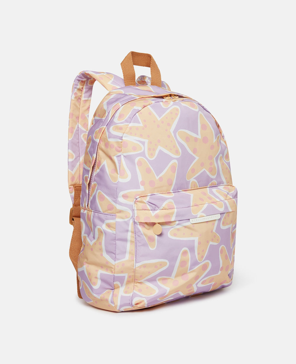 Starfish Print Backpack