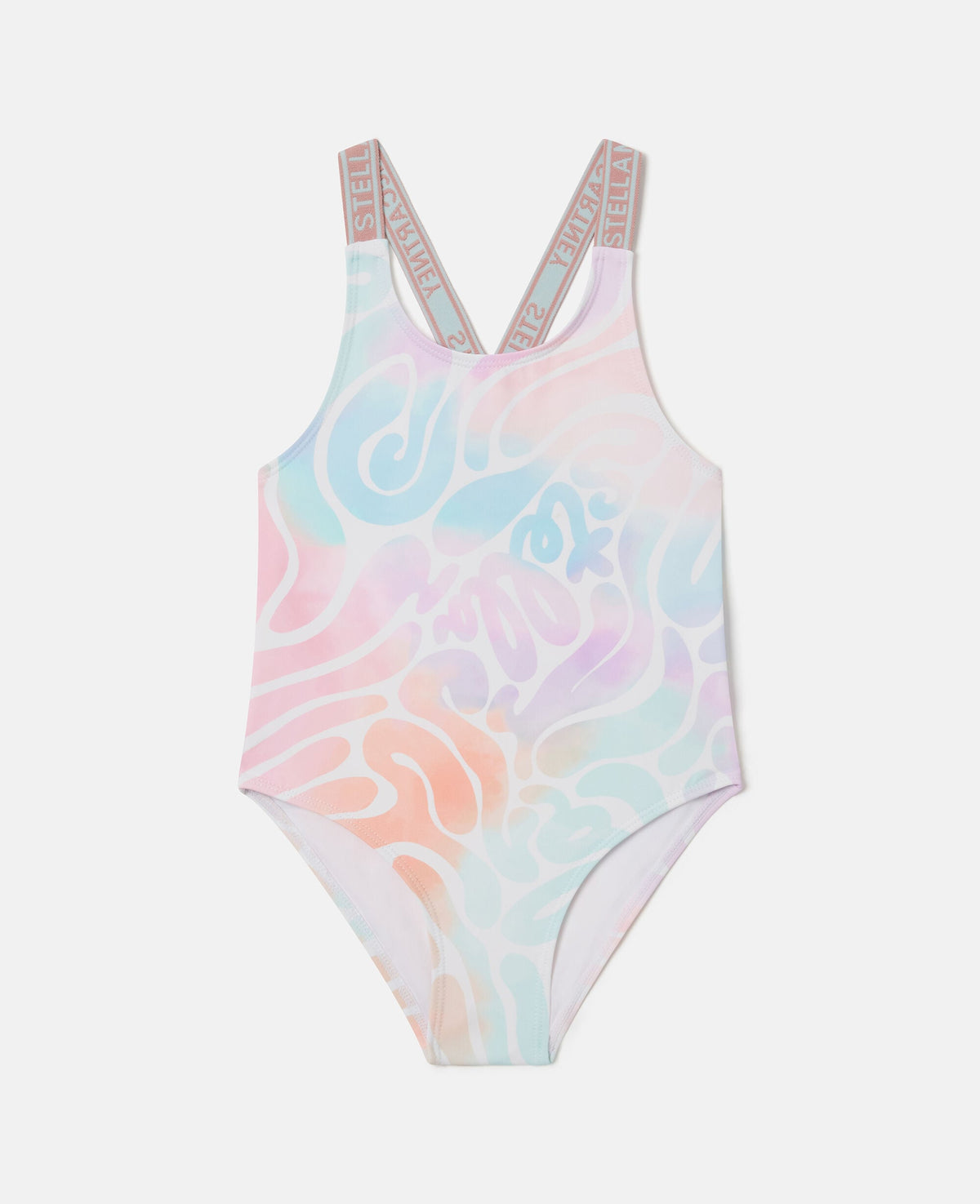 Tie-Dye Graphic Swimsuit