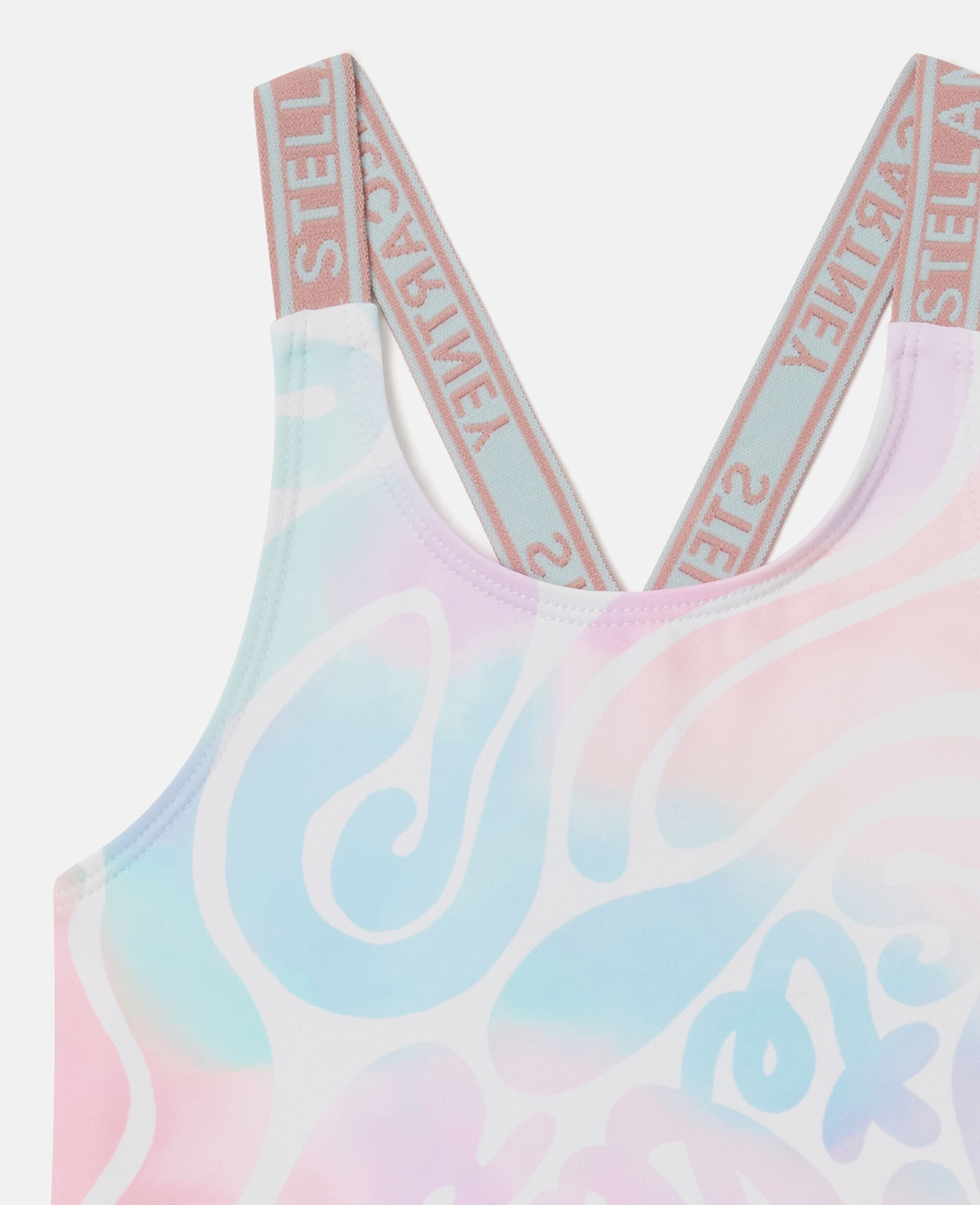 Tie-Dye Graphic Swimsuit