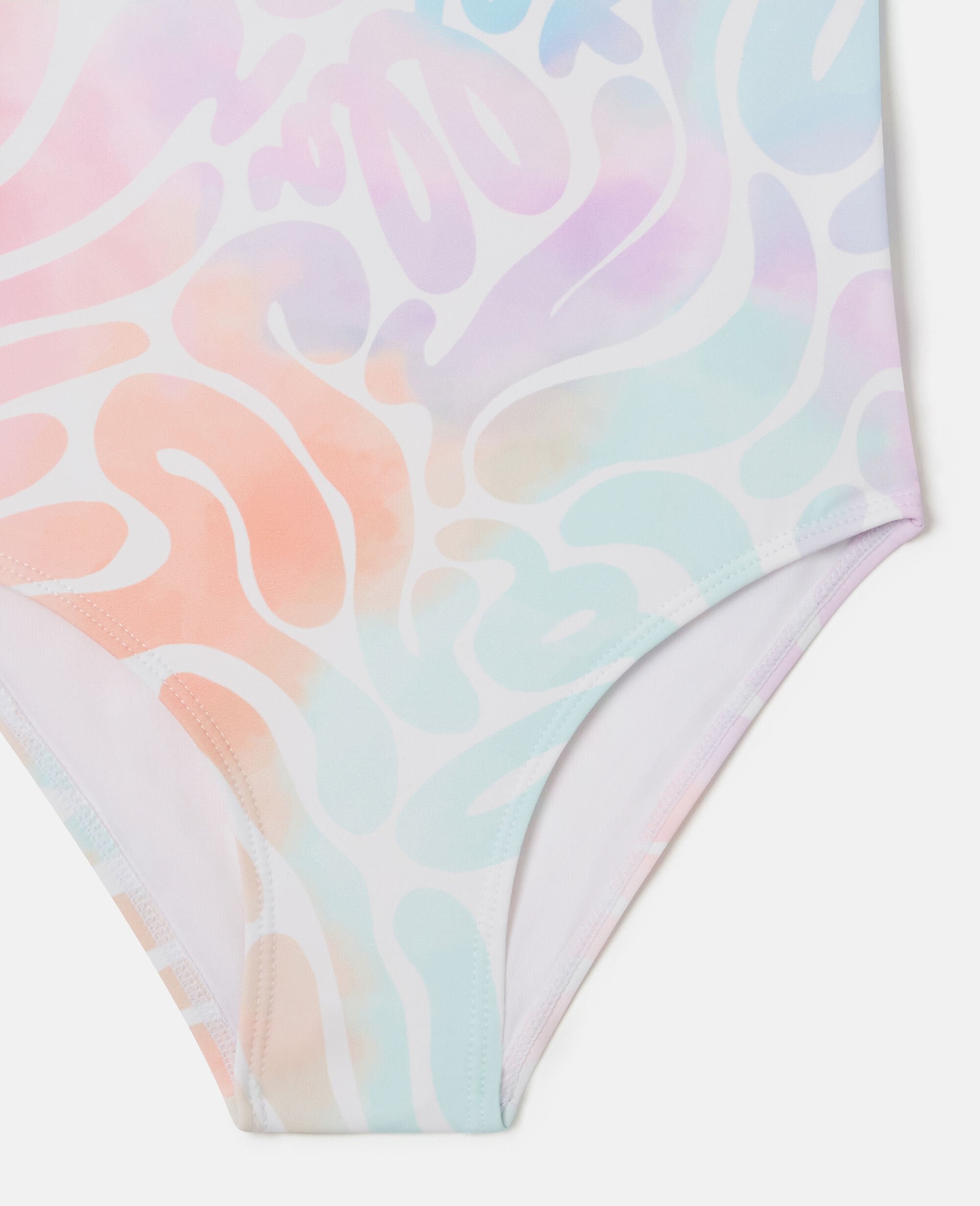 Tie-Dye Graphic Swimsuit