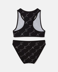 Logo Print Bikini