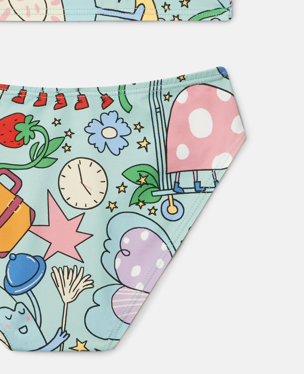Bug Hotel Print Bikini