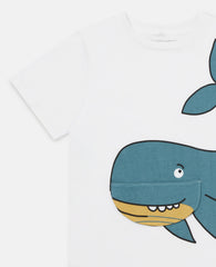 Whale Graphic Short Sleeve T-Shirt