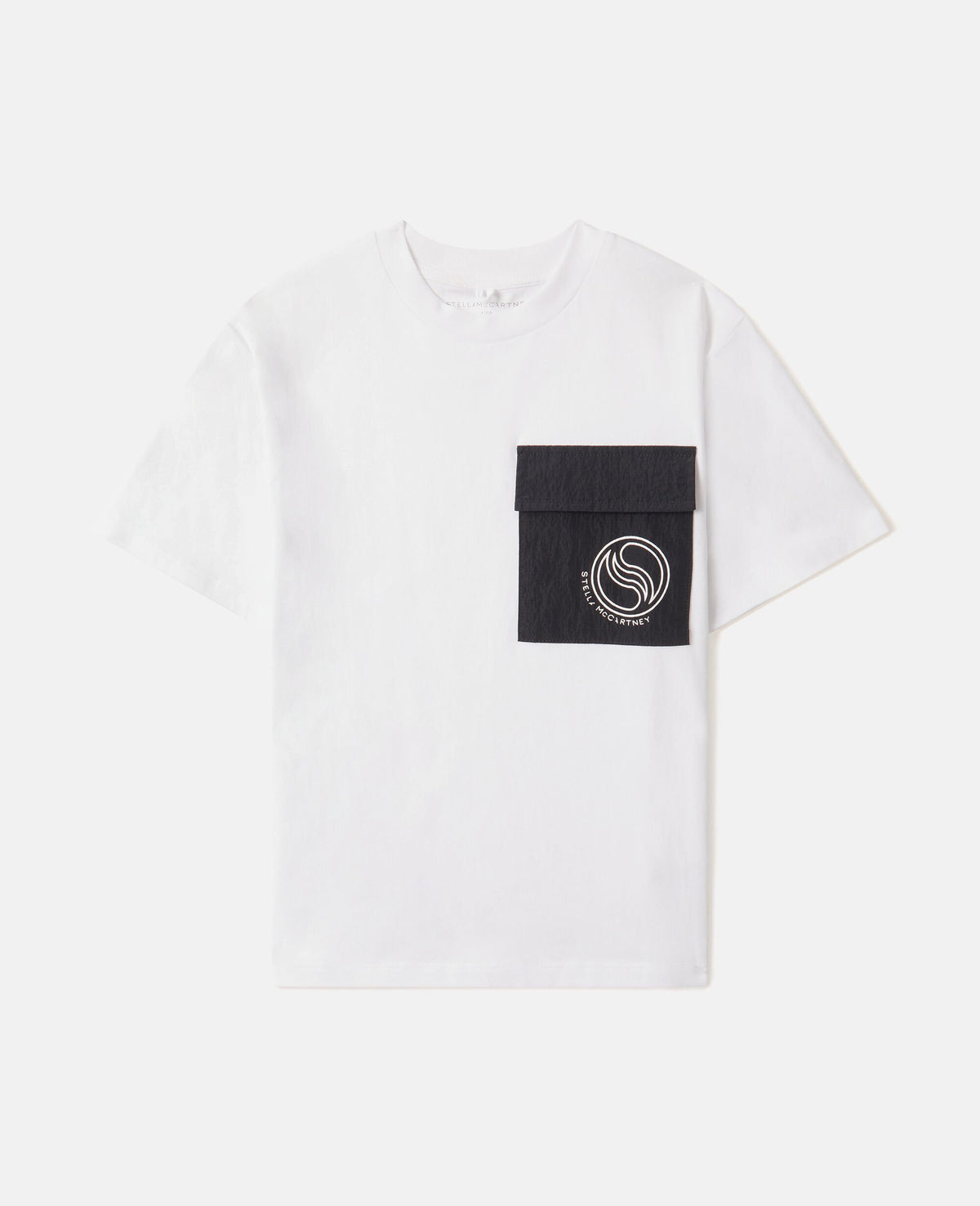 S-Wave Logo Motif T-Shirt