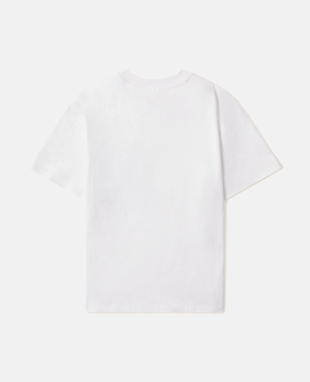 S-Wave Logo Motif T-Shirt