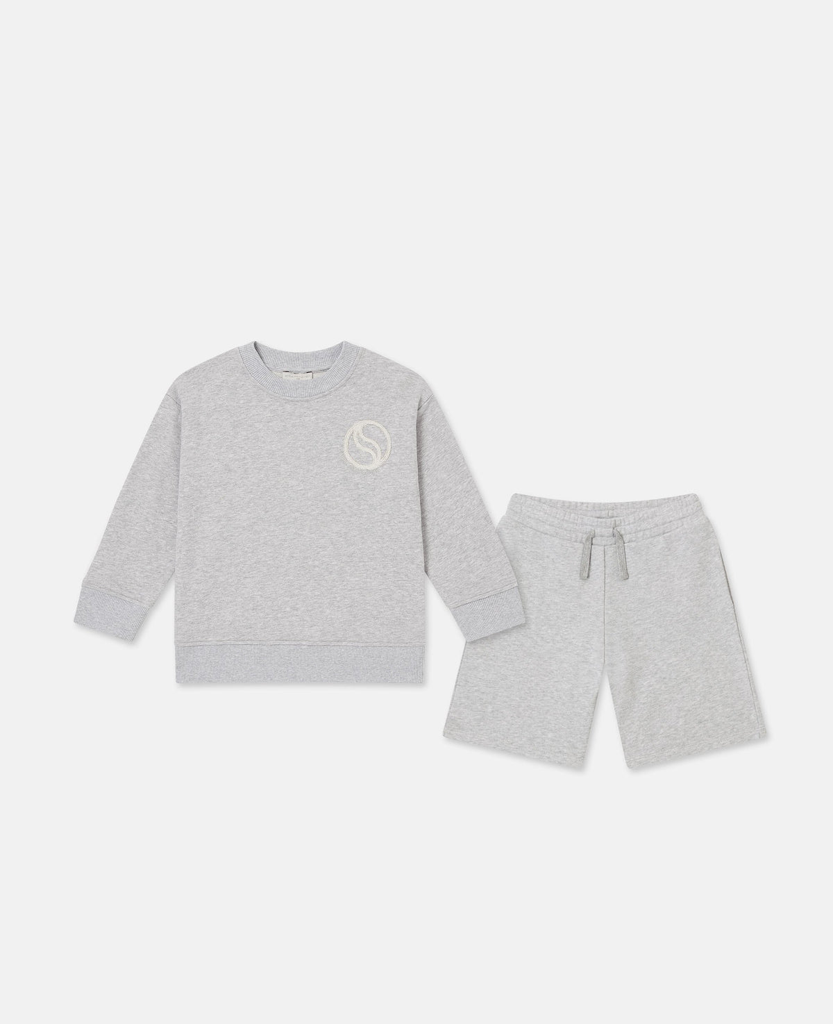 S-Wave Logo Sweatshirt And Sweatpants Set