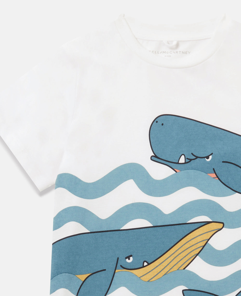 Whale Graphic Short Sleeve T-Shirt