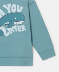 Whale Motif Sweatshirt