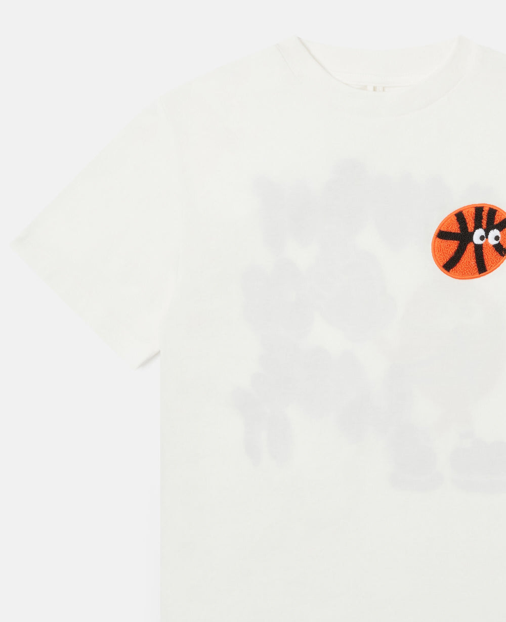 Basketball Motif T-Shirt