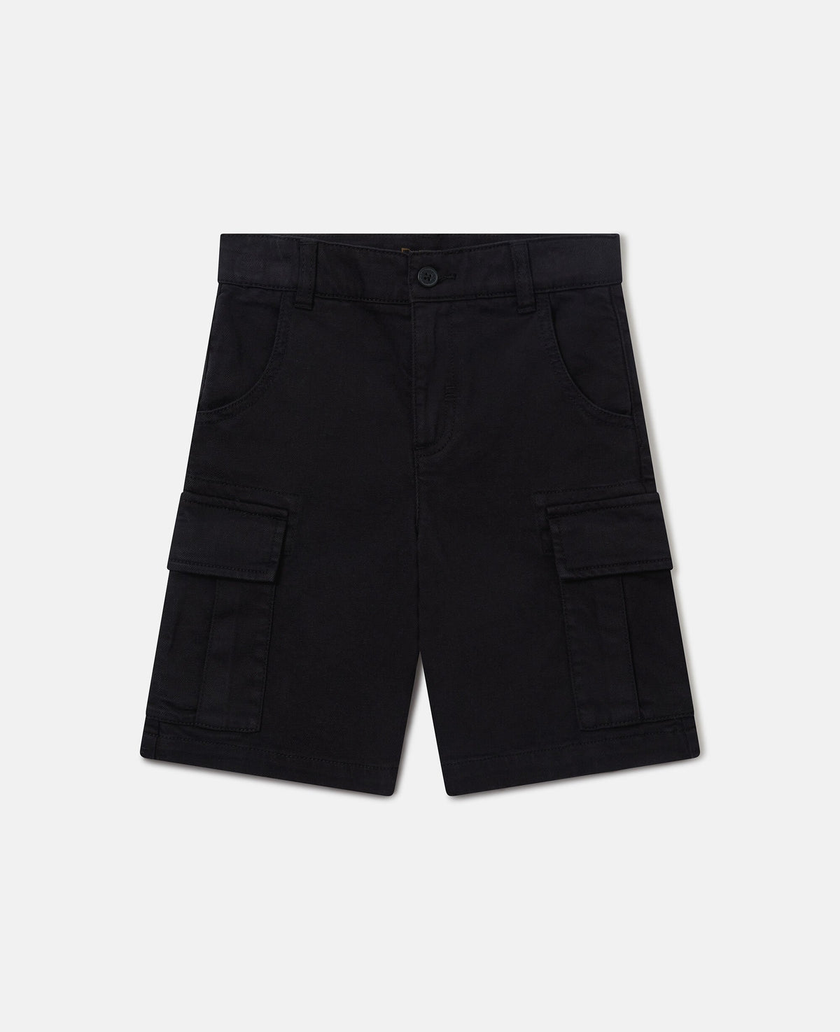 Gabardine Cargo Shorts