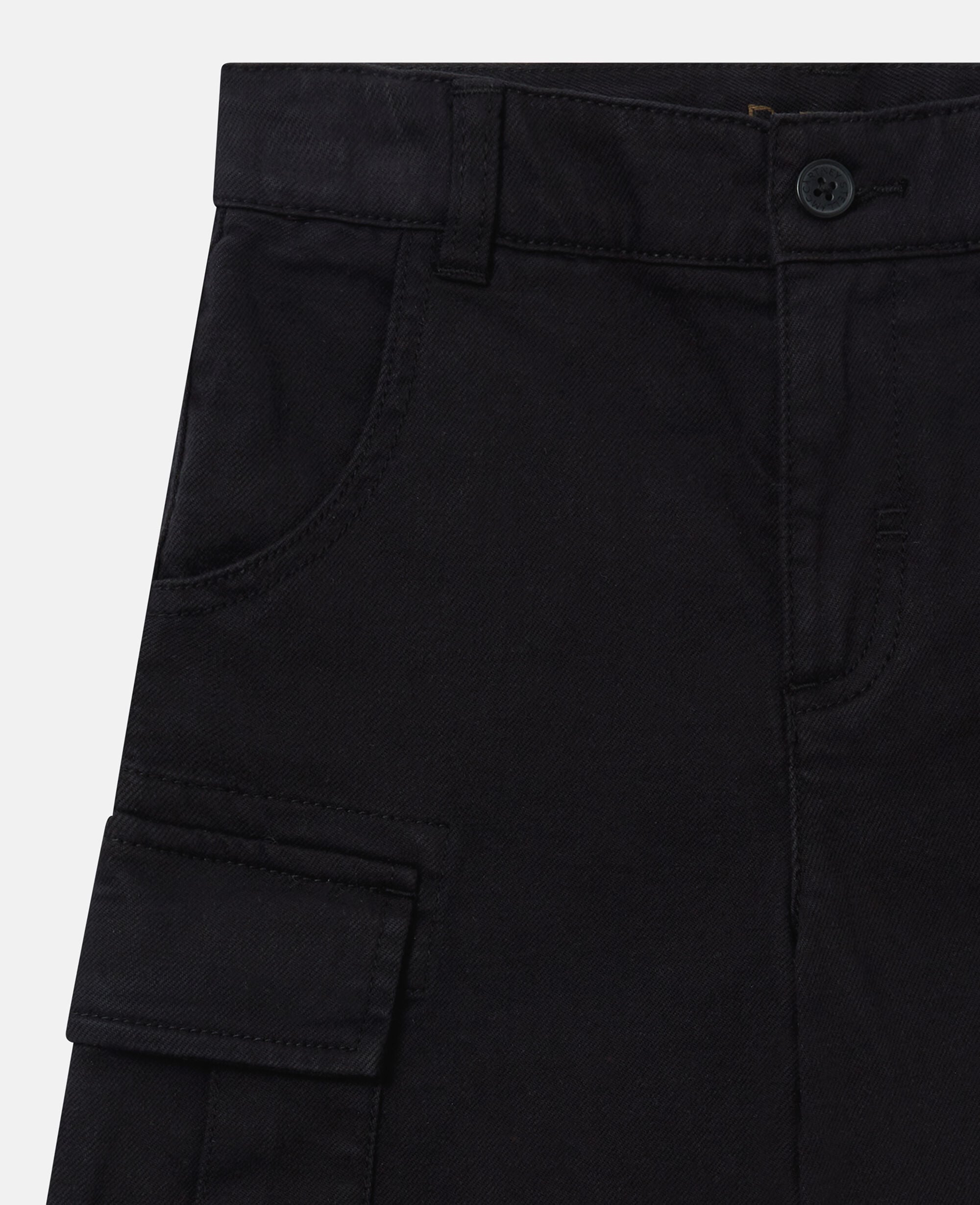 Gabardine Cargo Shorts