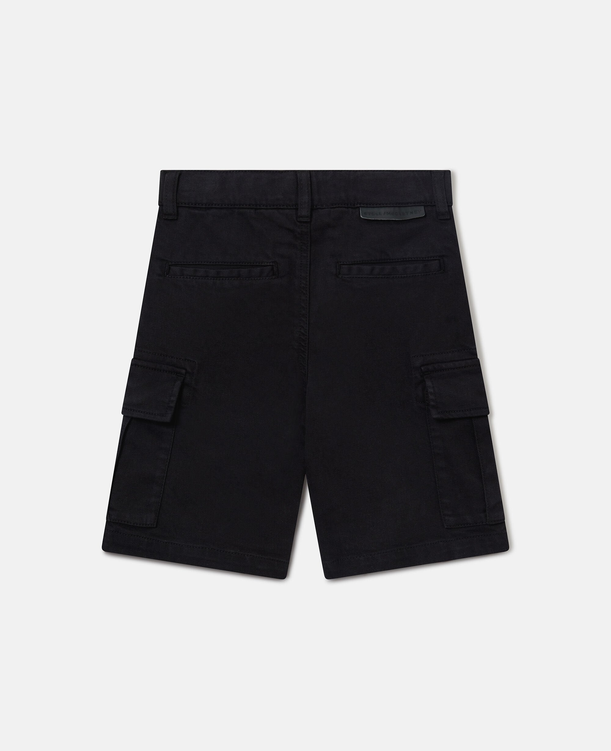 Gabardine Cargo Shorts
