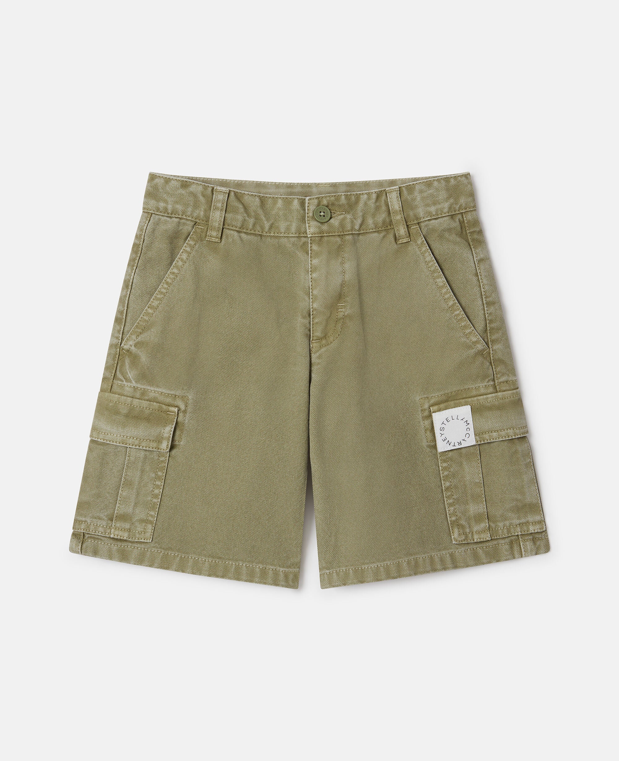 Canvas Cargo Shorts