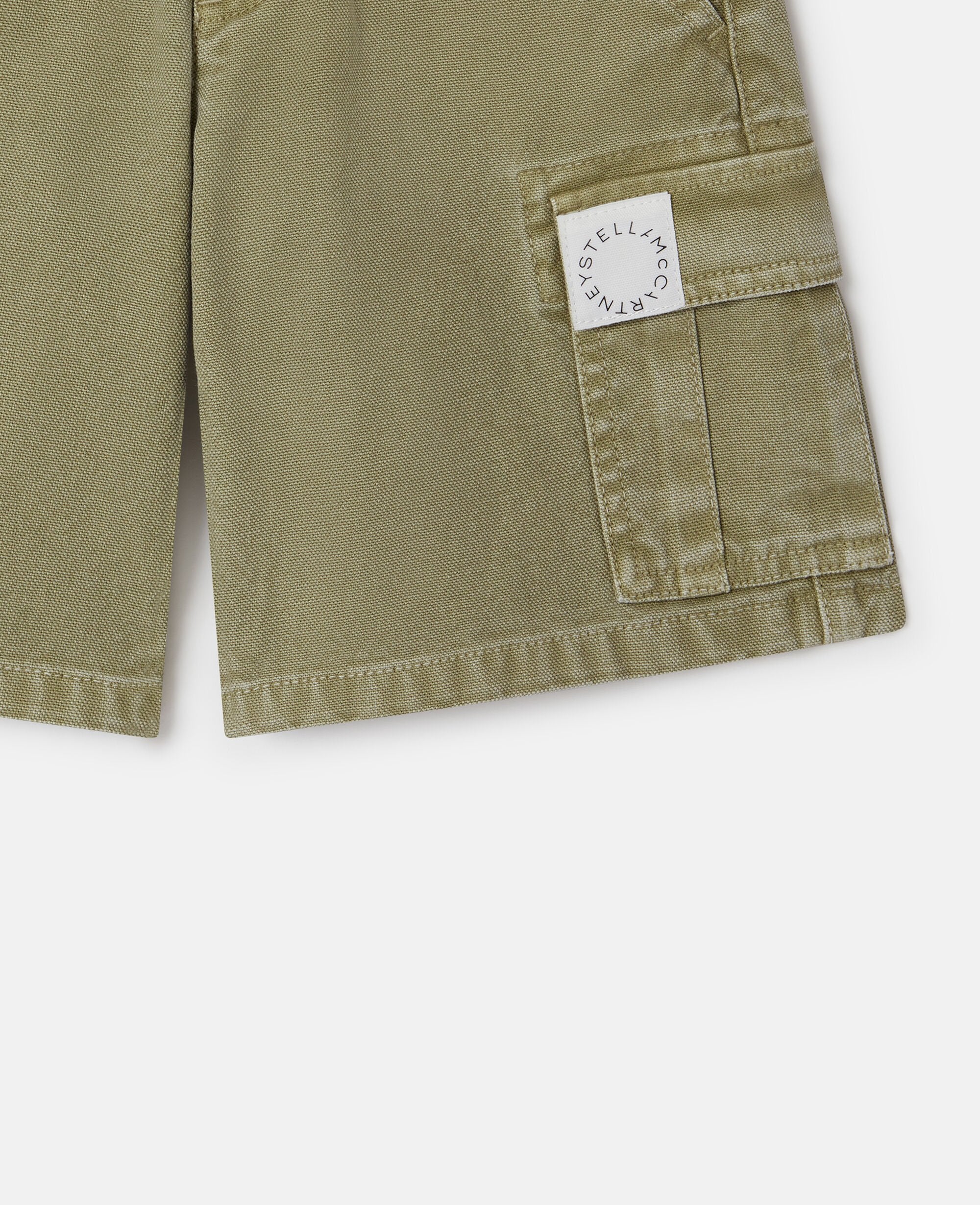 Canvas Cargo Shorts