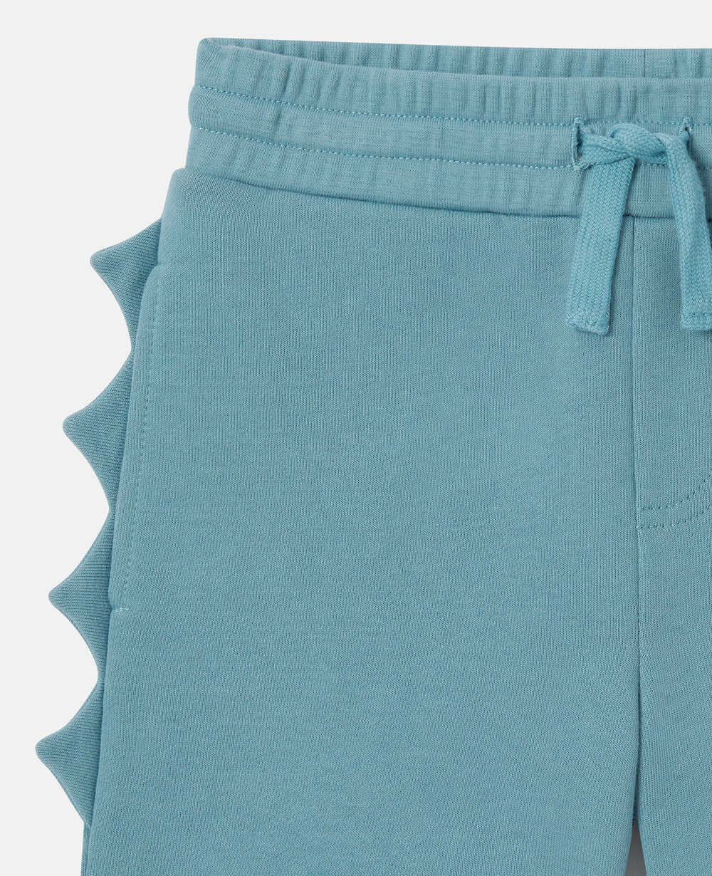 Scallop Trim Jersey Shorts