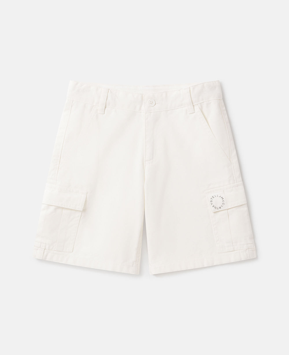 Canvas Cargo Shorts