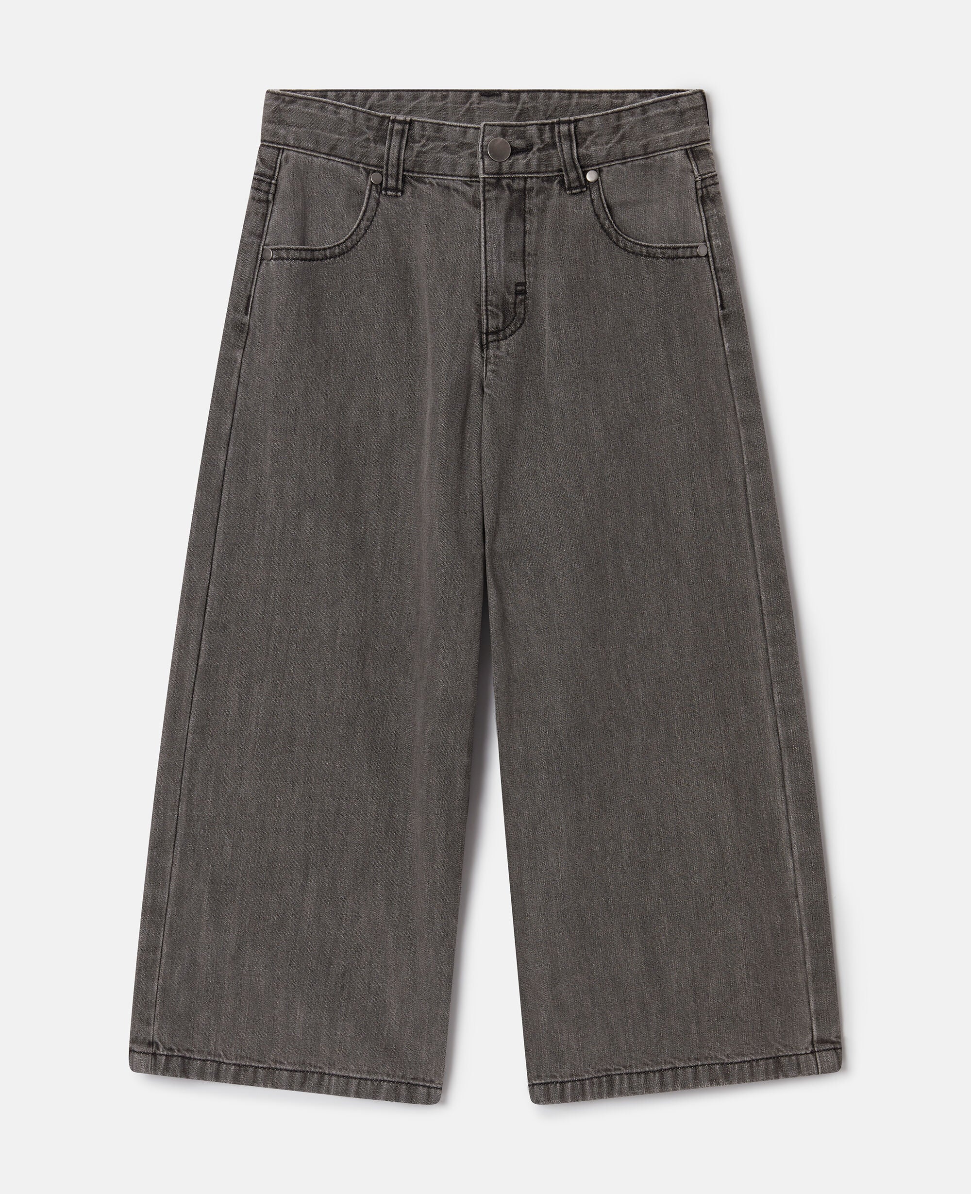 Straight-Leg Denim Jeans