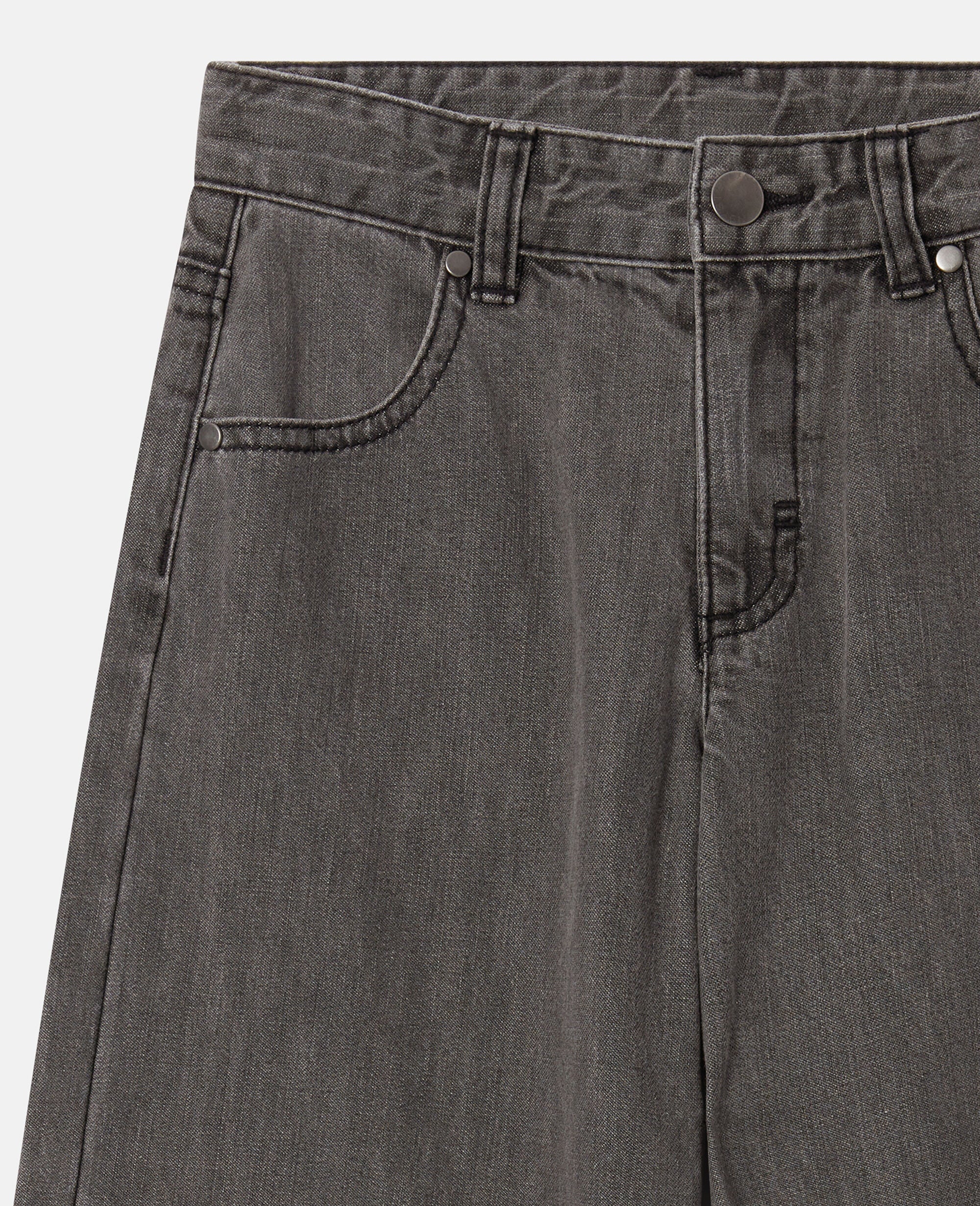 Straight-Leg Denim Jeans