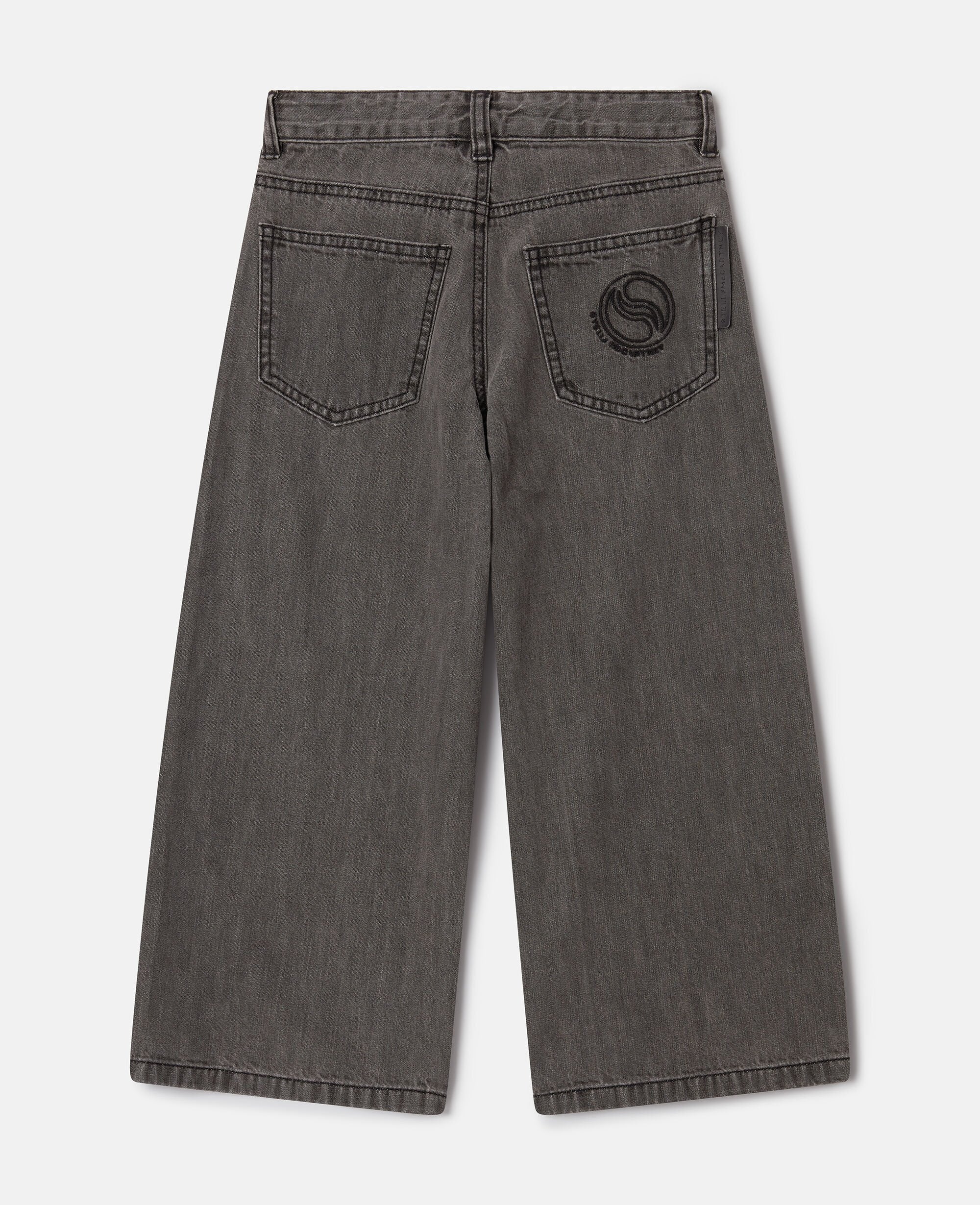 Straight-Leg Denim Jeans