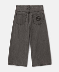 Straight-Leg Denim Jeans
