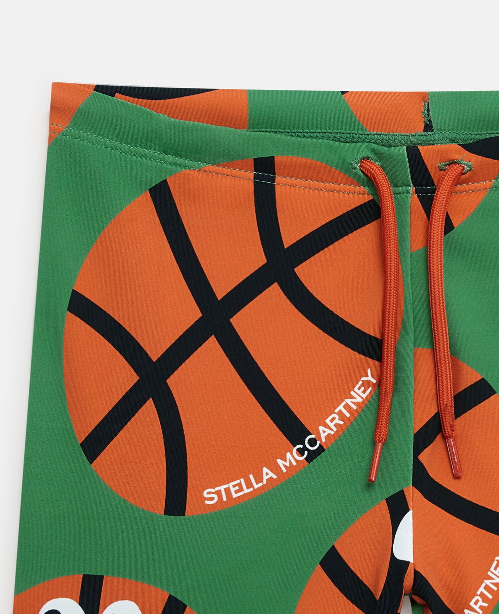 Basketball Print Swim Shorts