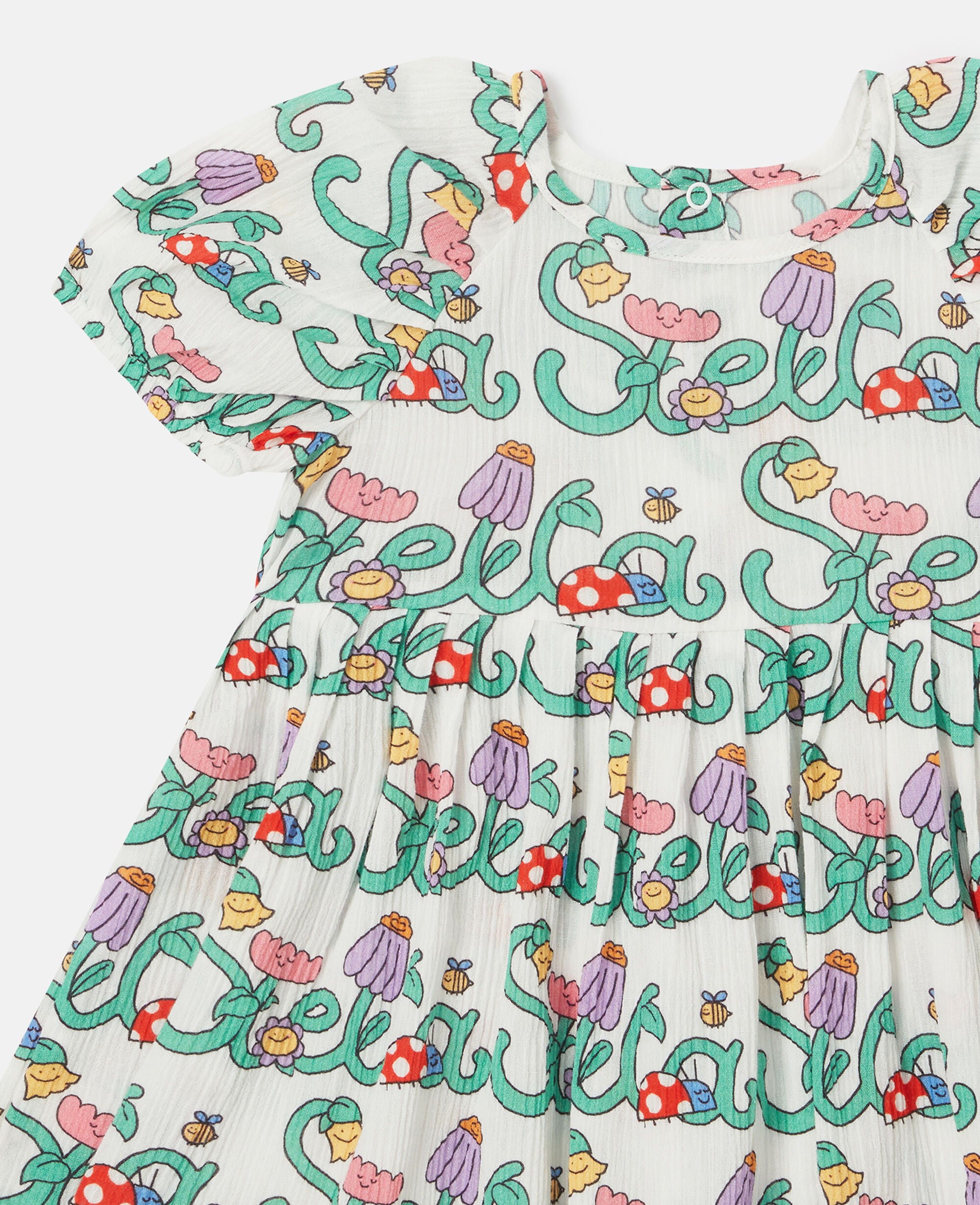 Stella Vine Print Dress and Bloomers Set