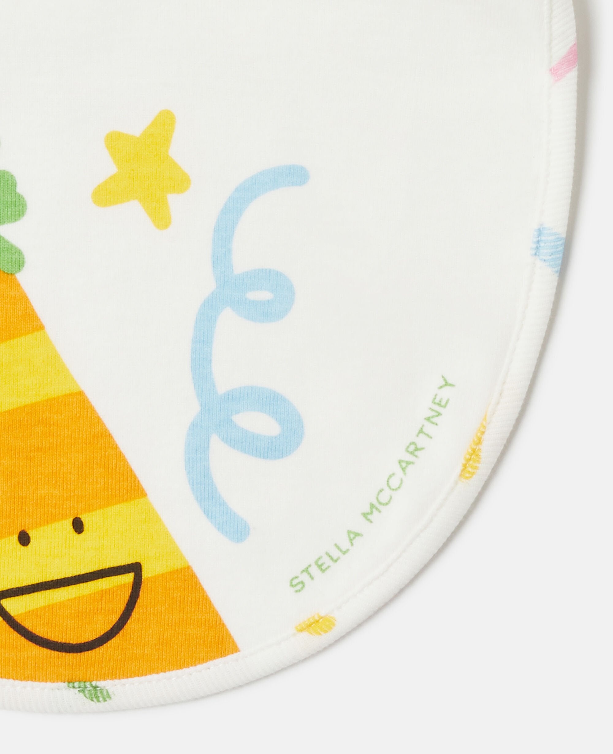 Party Hat Print Bib Set