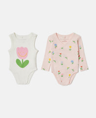 Floral Print Romper Set