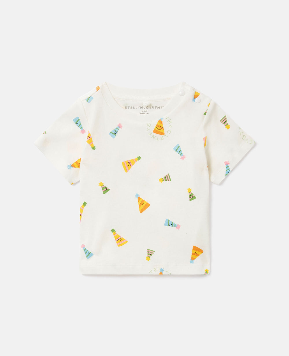 Party Hat Print T-Shirt