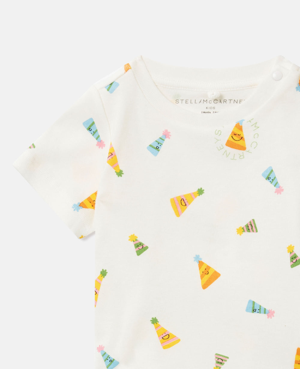 Party Hat Print T-Shirt