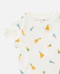 Party Hat Print T-Shirt