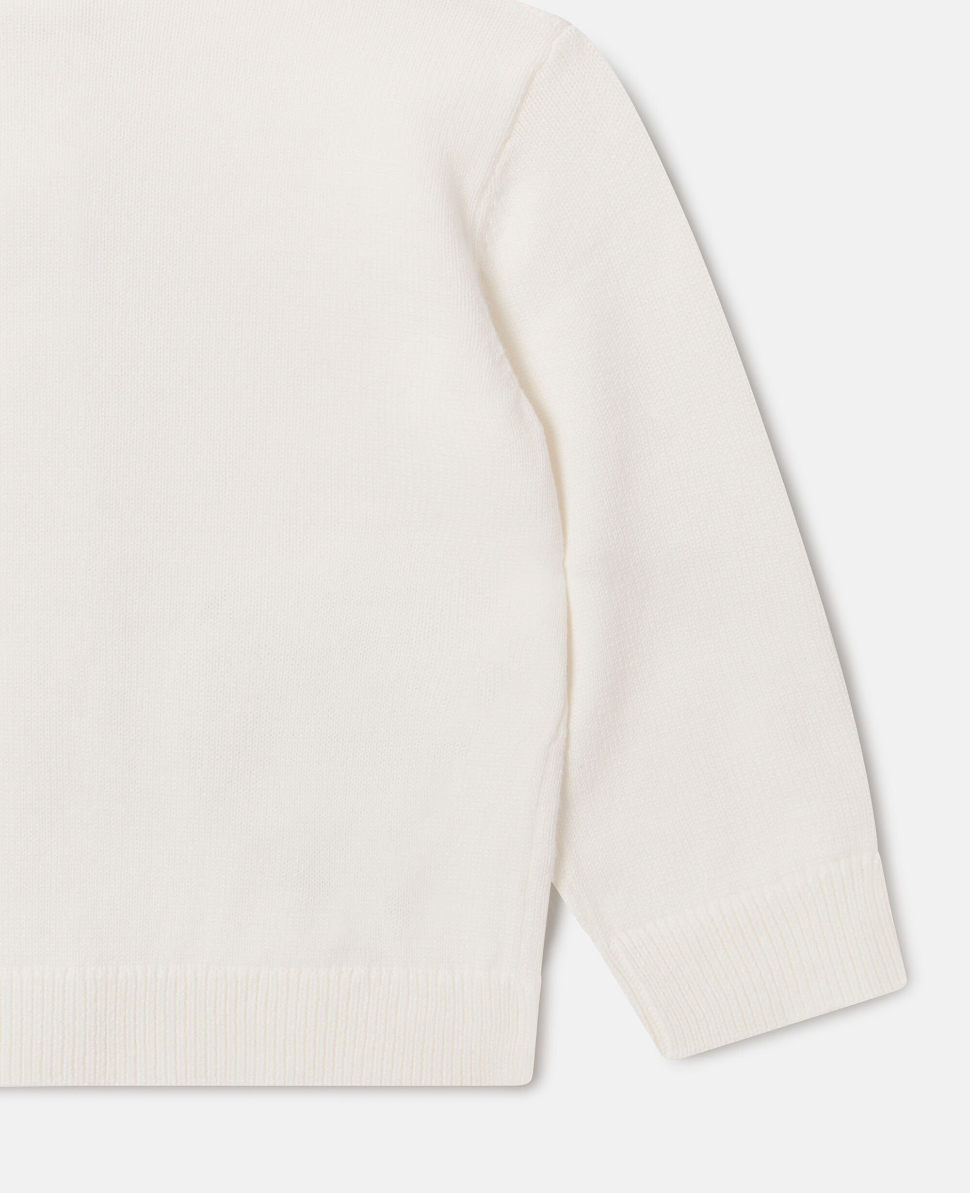 Motif Pocket Cotton Cardigan